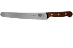 Victorinox Wood 5.2930.22G Couteau à Pain Et Pâtisserie 22 Cm, Bois D'érable