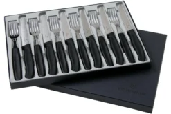 Victorinox SwissClassic 6.7233.12, Set De 12 Couverts, Noir -Cuisine Couteaux Boutique VT6 7233 12 03 victorinox scaled