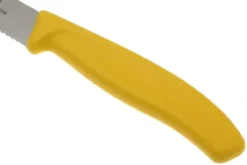 Victorinox SwissClassic Couteaux à Steak/pizza Jaune, Set De 2 6.7936.12L8B -Cuisine Couteaux Boutique VT6 7936 12L8B 03 victorinox steakmes geel vt vt6 7936 12l8b 03