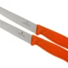 Victorinox SwissClassic Couteaux à Steak/pizza Orange Set De 2 6.7936.12L9B
