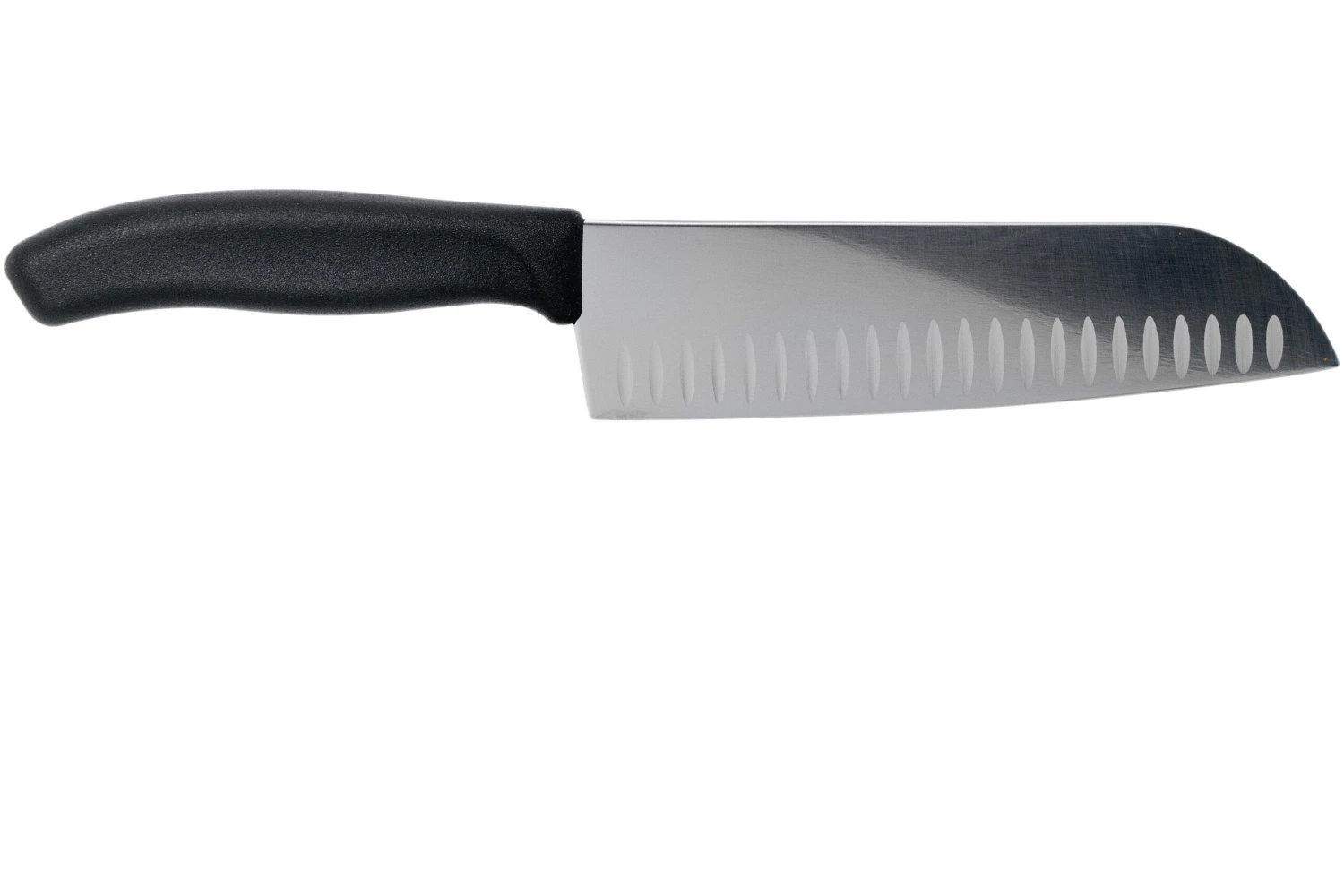 Victorinox SwissClassic 6.8523.17G Santoku Avec Alvéoles 17 Cm, Noir 2 Victorinox SwissClassic 6.8523.17G Santoku Avec Alvéoles 17 Cm, Noir – Image 2