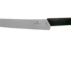 Victorinox Swiss Modern Couteau à Pain 22 Cm, Noir