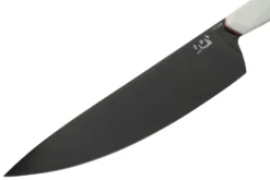 Xin Cutlery XinCore XC125 White G10, Red Liners, Black TiN Coating, Couteau De Chef 21,5 Cm -Cuisine Couteaux Boutique XC125 03 xin cutlery scaled