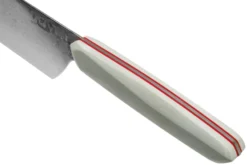 Xin Cutlery XinCore XC127 White G10, Red Liners, Damascus, Couteau De Chef 21,5 Cm -Cuisine Couteaux Boutique XC127 05 xin cutlery scaled