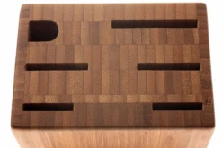 Zwilling, Bloc à Couteaux Solide En Bois Pour 7 Pièces. 7 Zwilling, Bloc à Couteaux Solide En Bois Pour 7 Pièces. -Cuisine Couteaux Boutique ZW35042 400 04 zwilling houten messenblok zw35042 400 d4